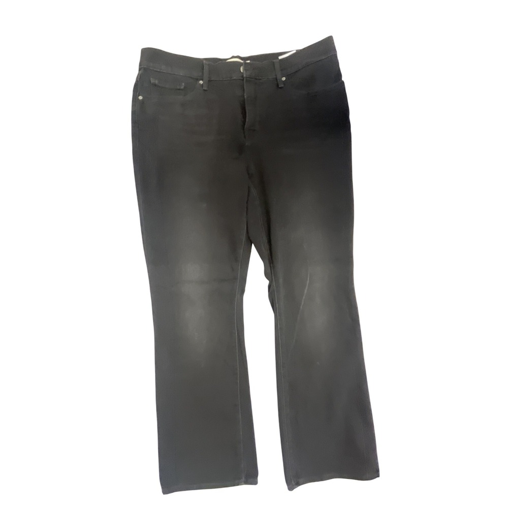 Levis 315 Shaping Bootcut Jeans Womens 32‎ Black Mid Rise Denim Pants